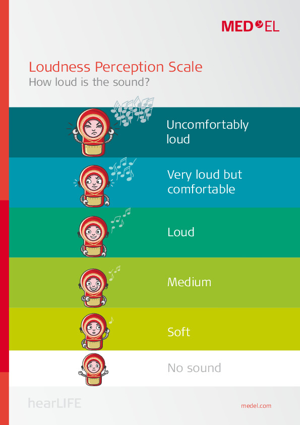 Loudness Perception Scale | Bridge Store